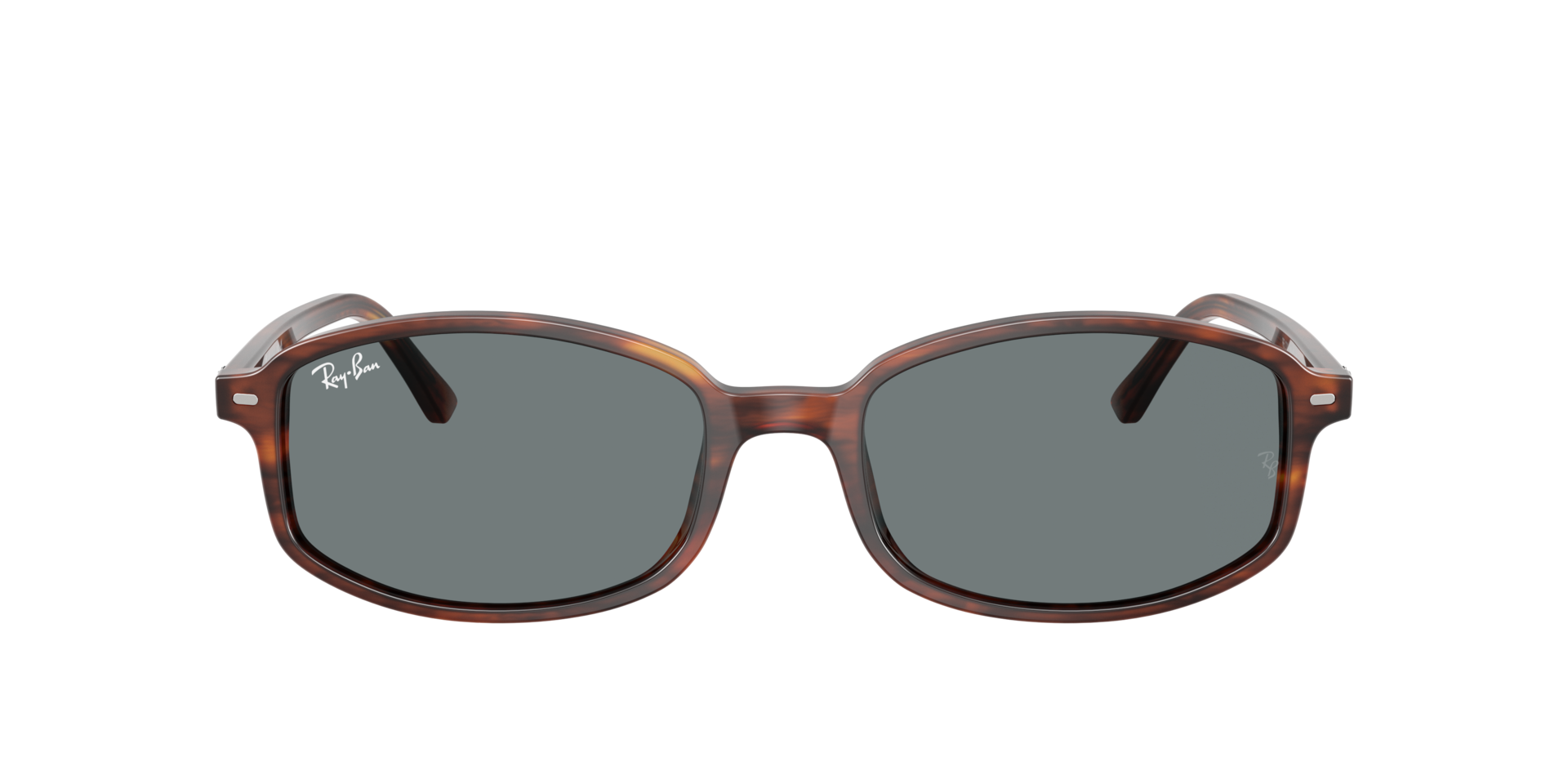 Ray-Ban RB2232 Sam M (54 - 19) with Blue lenses and Brown  display picture 2