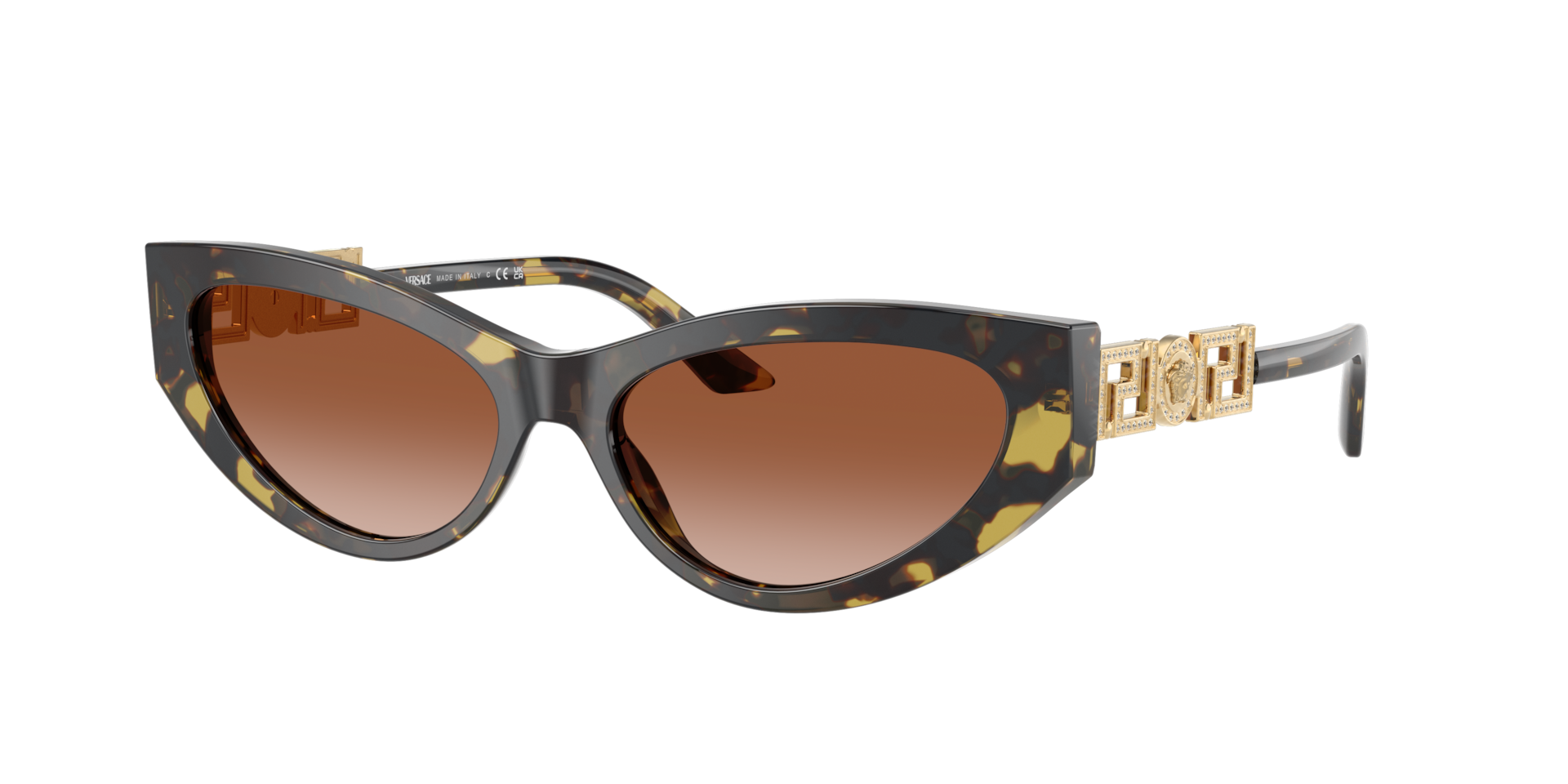 Versace Woman Sunglass VE4470B -  Frame color: Havana, Lens color: Brown Gradient