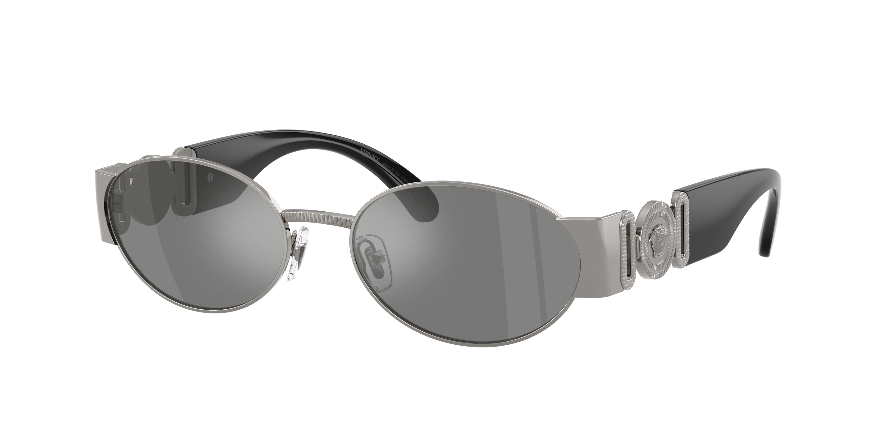 Versace Man Sunglass VE2299 -  Frame color: Gunmetal, Lens color: Grey Mirror Silver