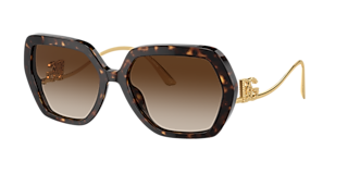 Dolce&Gabbana DG4475 L (56 - 19) with Brown lenses and Tortoise