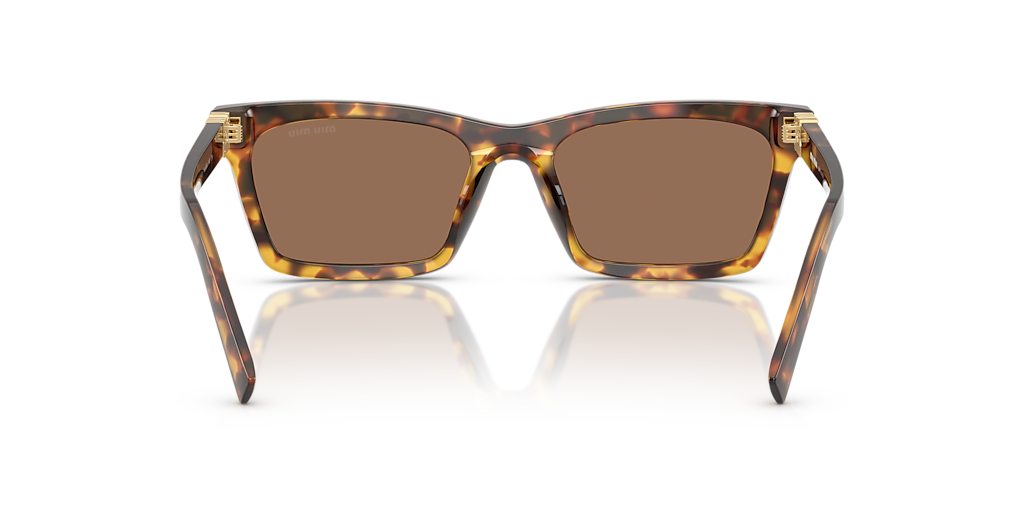 サングラス MiuMiu FW24 Miu Miu - 0MU A05S - 14L60M (0MU A05S 14L60M) Miu Miu MU A05S L (55 - 19) with Brown lenses and Tortoise