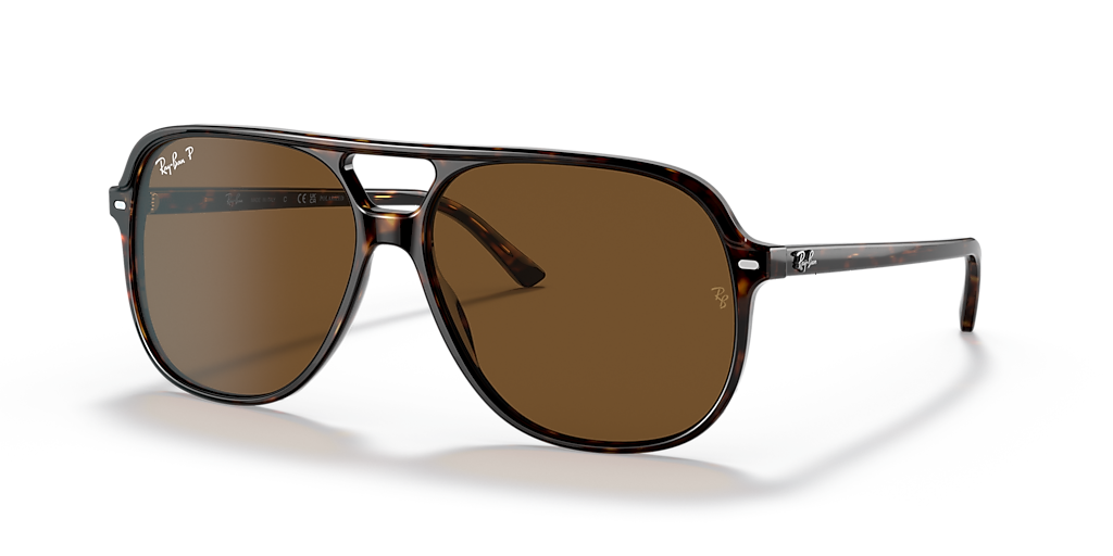 Ray-Ban RB2198 Bill XS (56 - 14) with Brown lenses and Tortoise