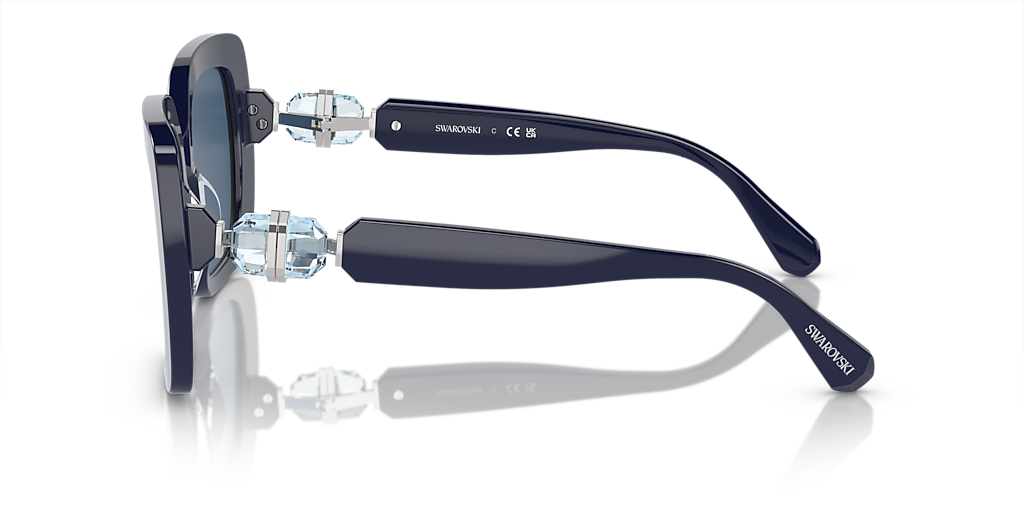 Swarovski SK6001 S (55 - 19) with Blue lenses and Blue frame