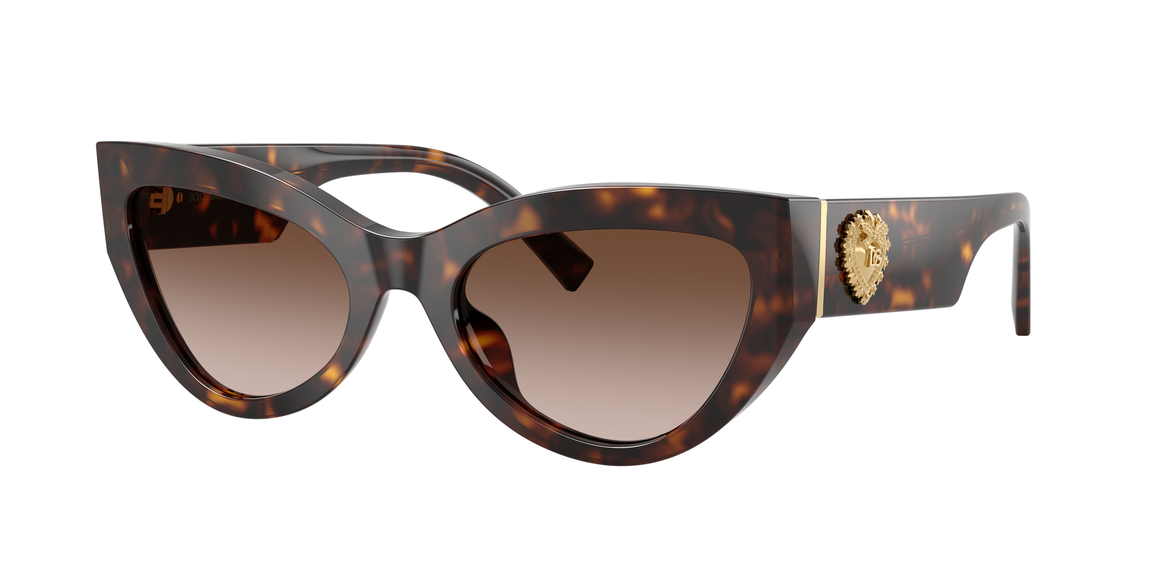 Dolce&Gabbana Woman Sunglass DG4536 -  Frame color: Havana, Lens color: Gradient Brown