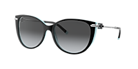 Tiffany & Co. TF4178 XL (57 - 16) with Grey lenses and Black