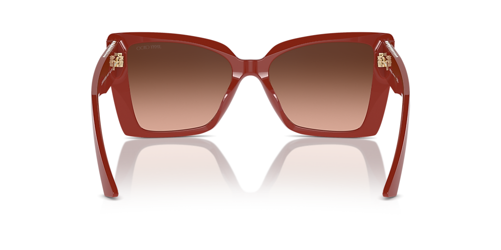 Jimmy Choo JC5001B S (54 - 17) with Pink lenses and Red