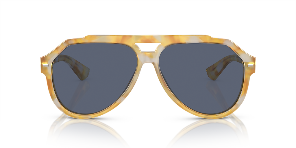 Dolce&Gabbana DG4452 L (60 - 13) with Blue lenses and Tortoise
