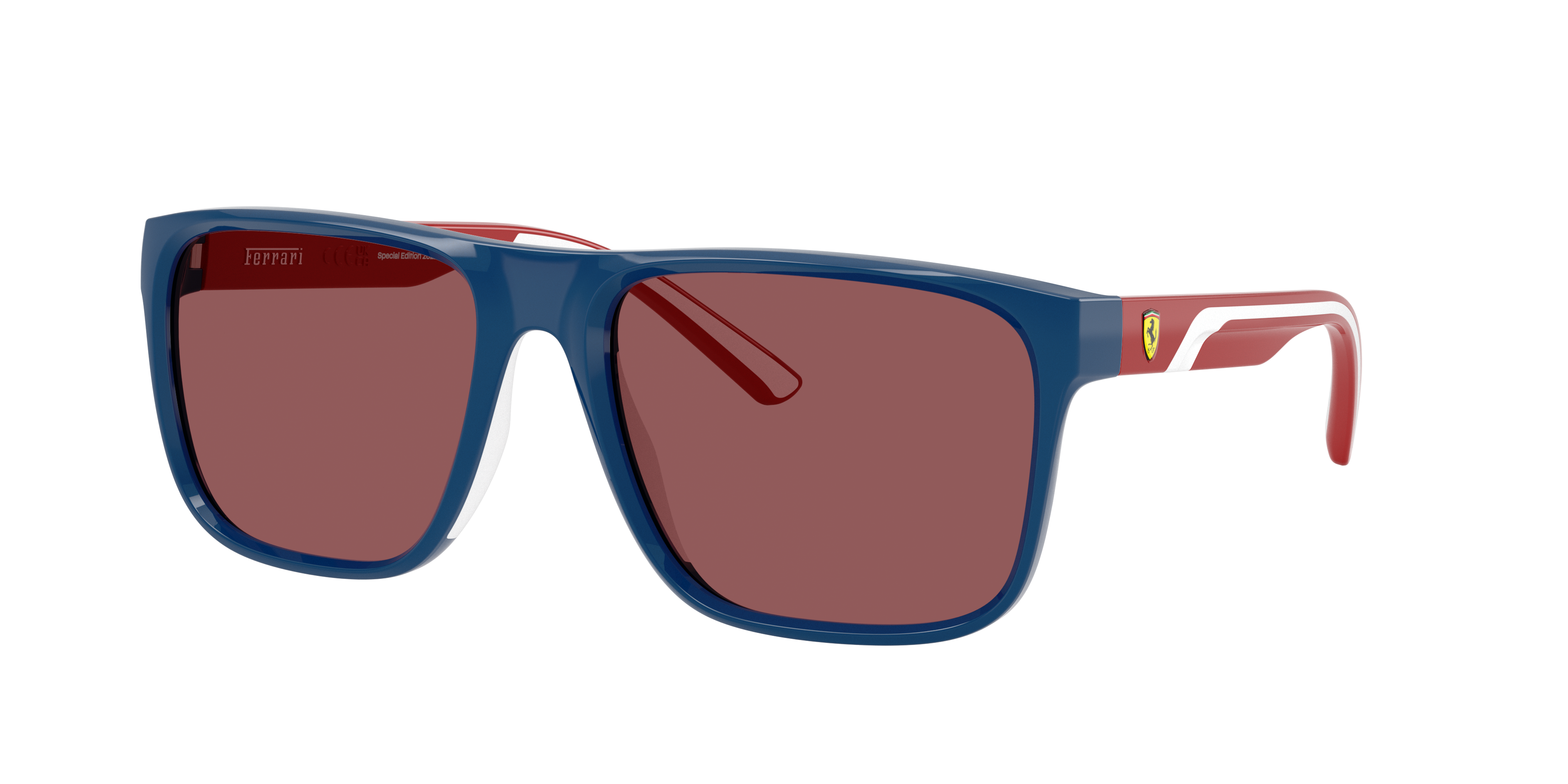 Scuderia Ferrari Man Sunglass FZ6002U -  Frame color: Blue, Lens color: Bordeaux