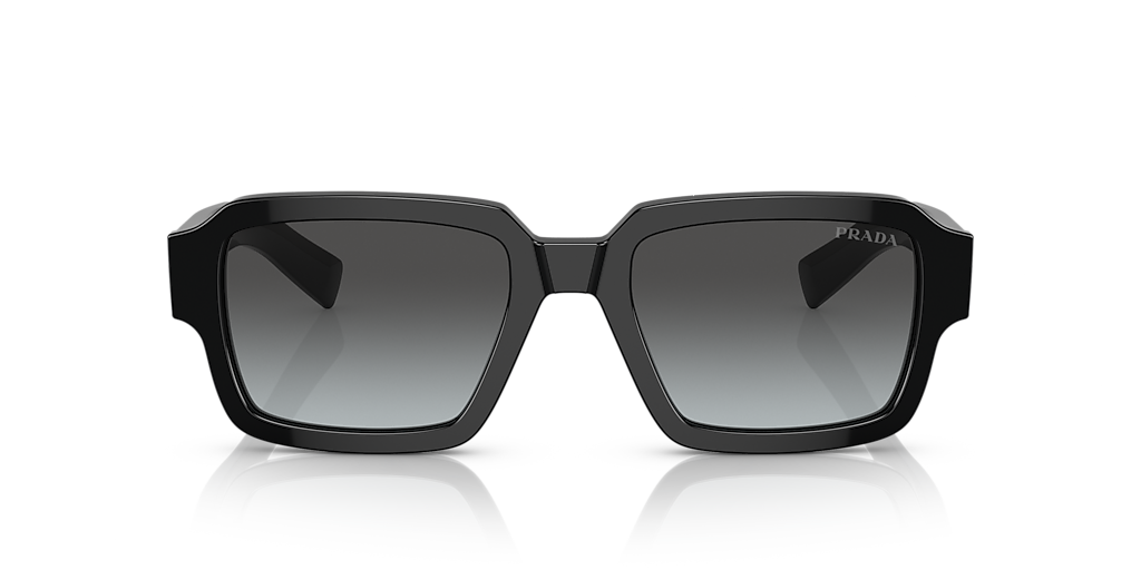 Prada PR 02ZS S (52 - 20) with Grey lenses and Black frame