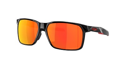 Oakley OO9460 Portal X 59 Prizm Ruby Polarized & Polished Black 
