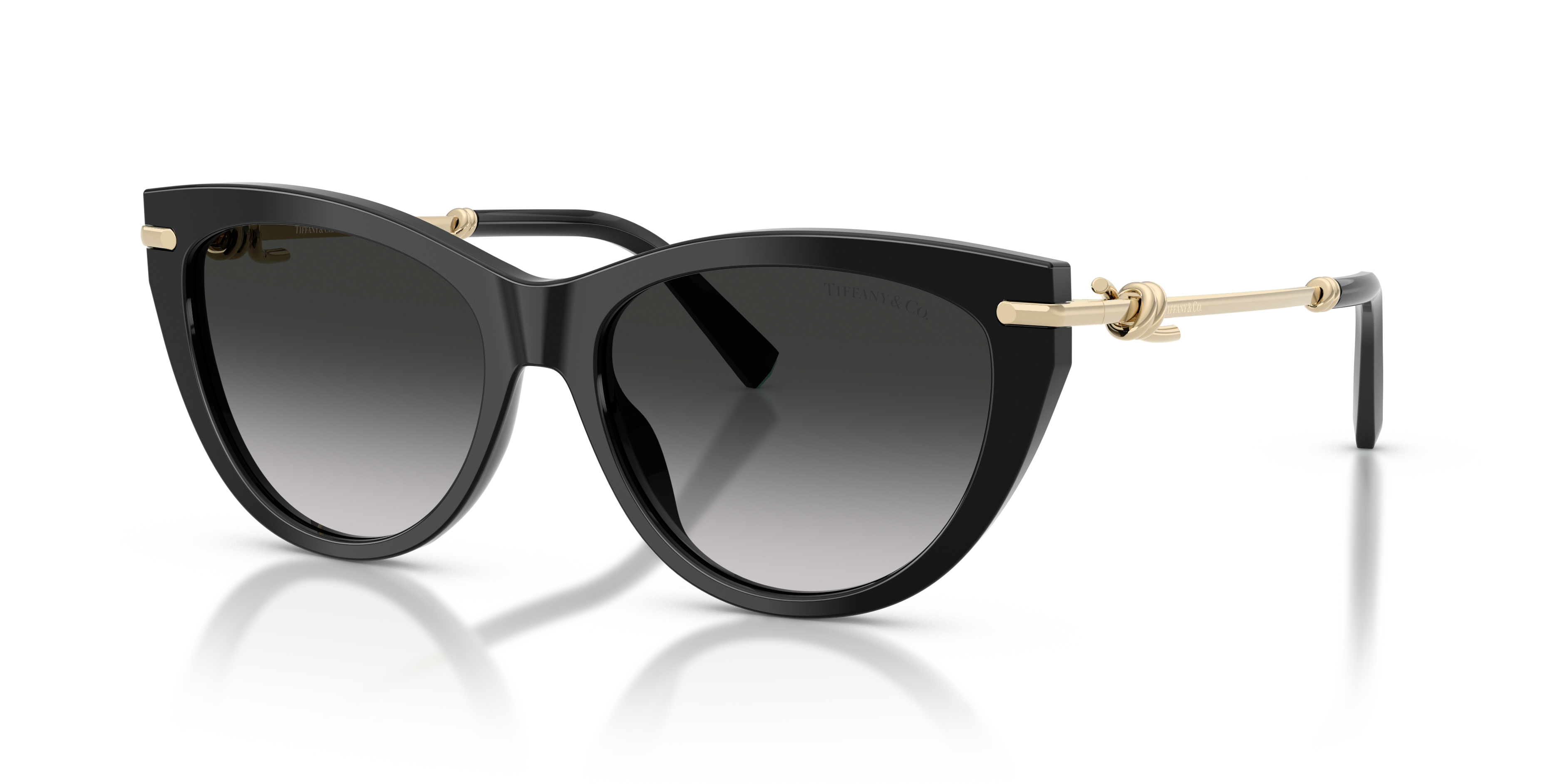 Tiffany & Co. TF4253 XL (55 - 16) with Grey lenses and Black frame