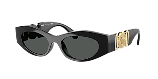 Versace VE4484BU L (54 - 16) with Grey lenses and Black