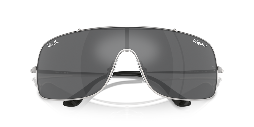 Ray-Ban RB3897 Wings III XXL (0 - 136) with Grey lenses and