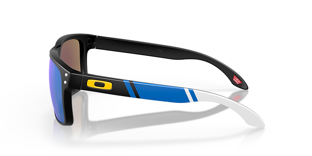 OAKLEY OO9102 Los Angeles Chargers Holbrook Matte Black - Men Sunglasses, Prizm Sapphire Lens