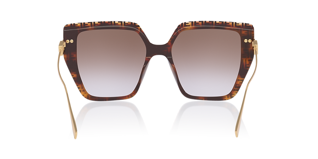 Fendi FE40012U XXS (54 - 18) with Brown lenses and Tortoise  display picture 2