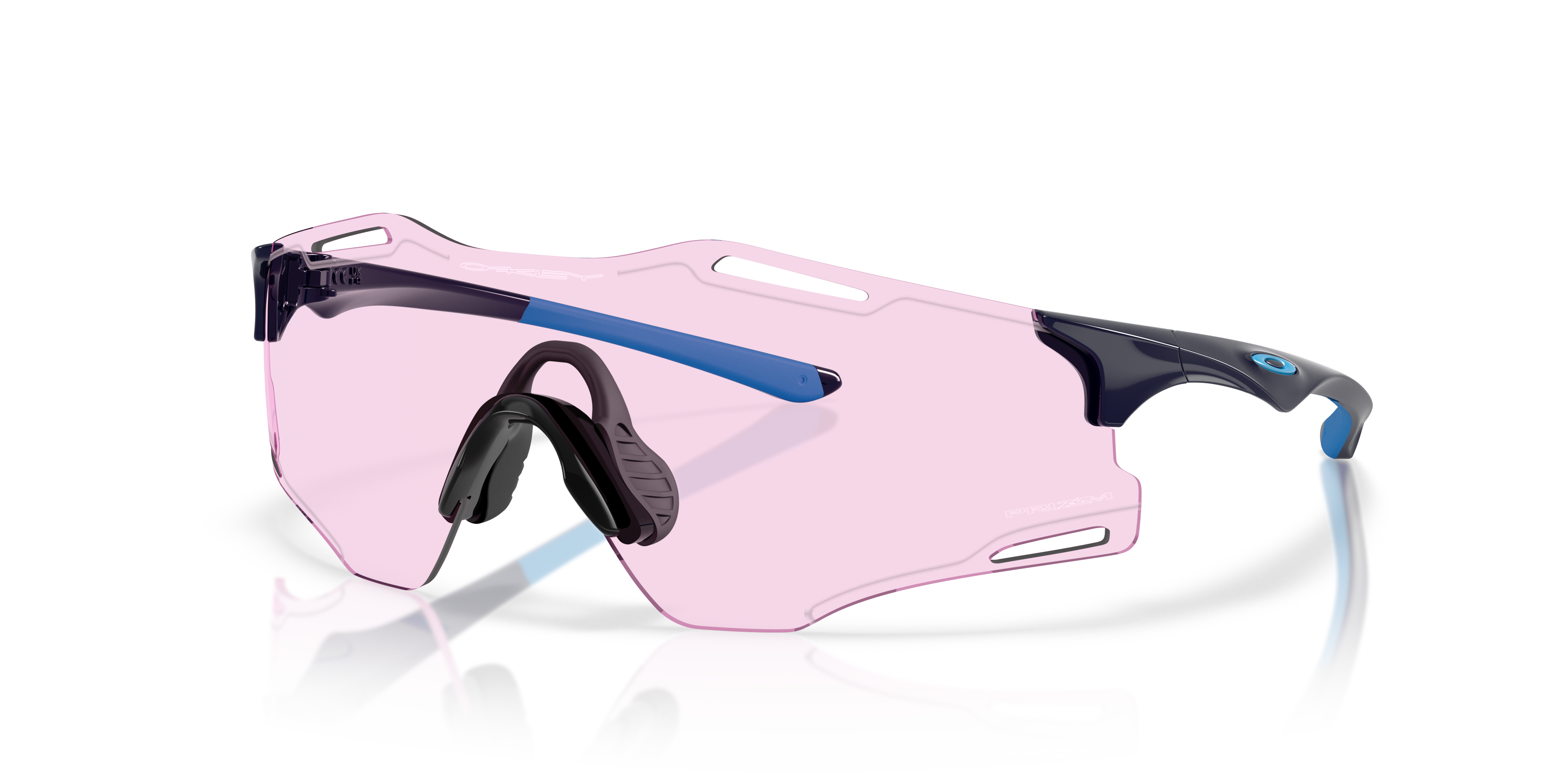 Oakley Cybr Zero L (0 - 139) with Pink lenses and Blue frame