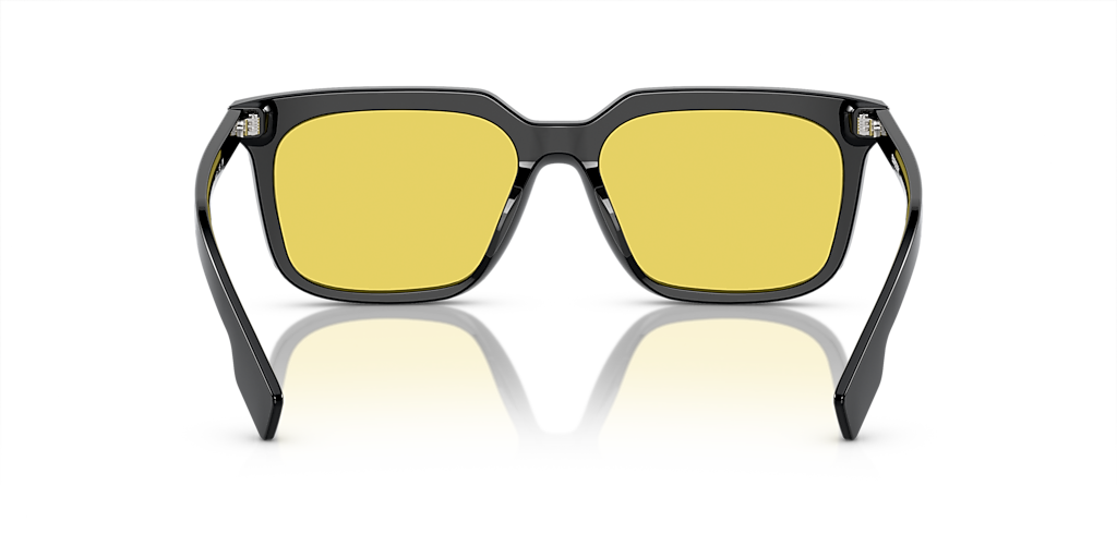 Burberry BE4337F Carnaby L (56 - 17) with Yellow lenses and Black