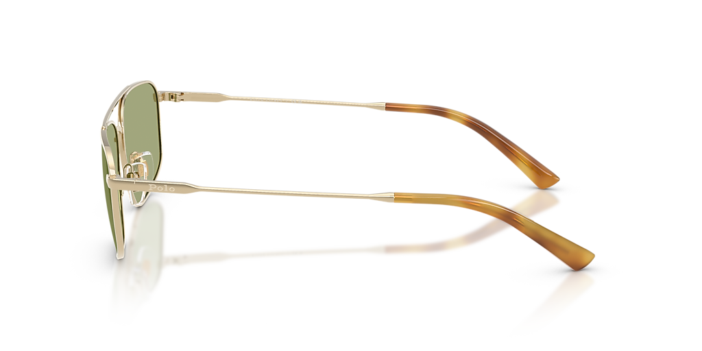 Polo Ralph Lauren PH3164 L (58 - 14) with Green lenses and Gold