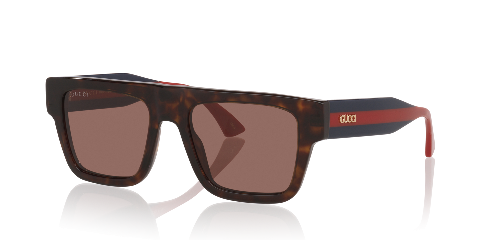 Gucci GG1868S S (53 - 19) with Brown lenses and Tortoise 