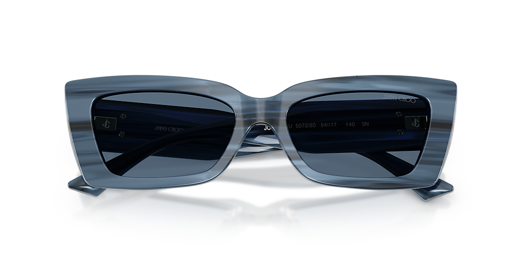 JIMMY CHOO シオメトリックフレムサンクラス JC5013U 50221A Jimmy Choo JC5005 5041/8G Sunglasses - US