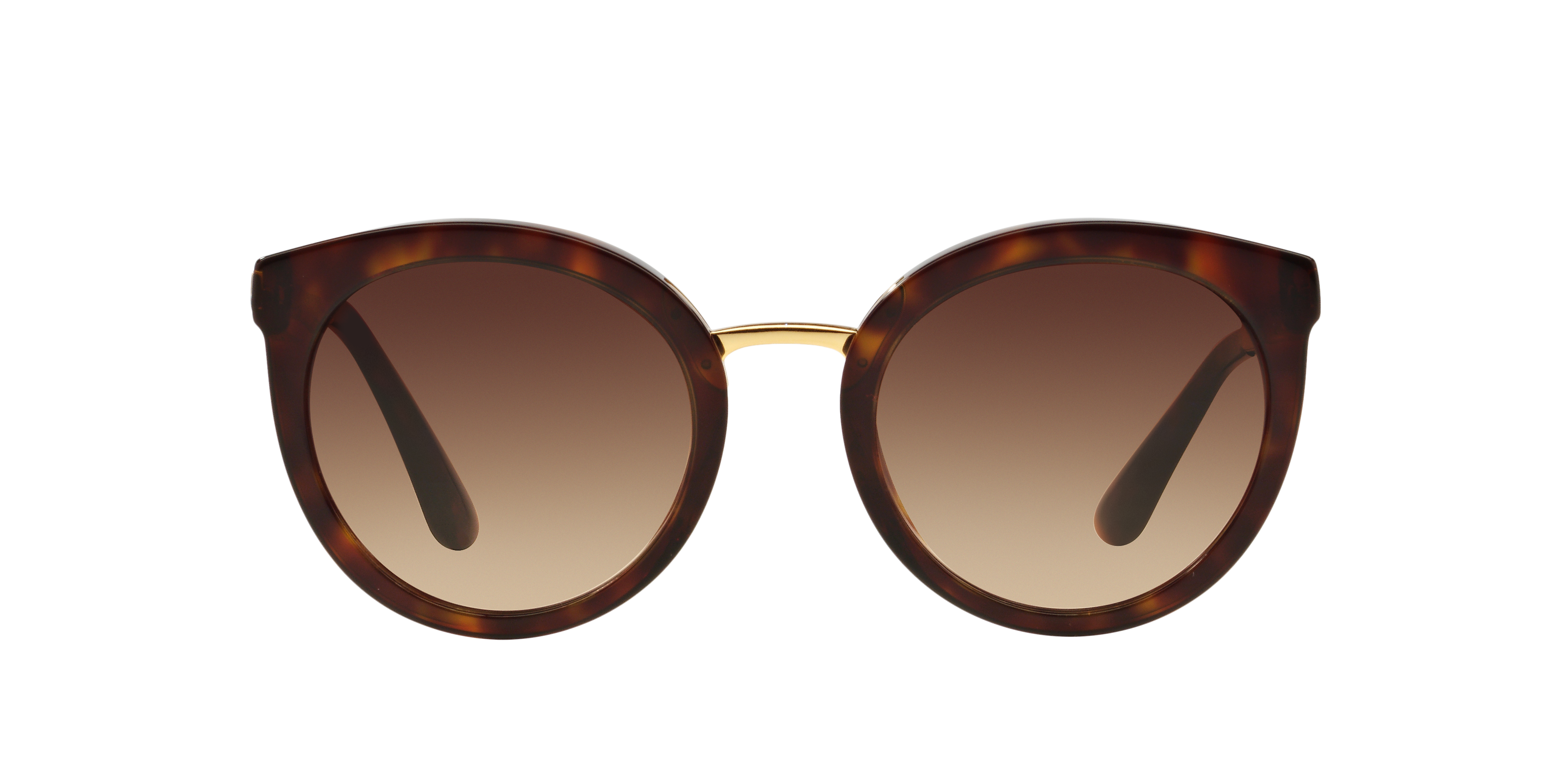 Dolce&Gabbana DG4268 L (52 - 22) with Brown lenses and Tortoise