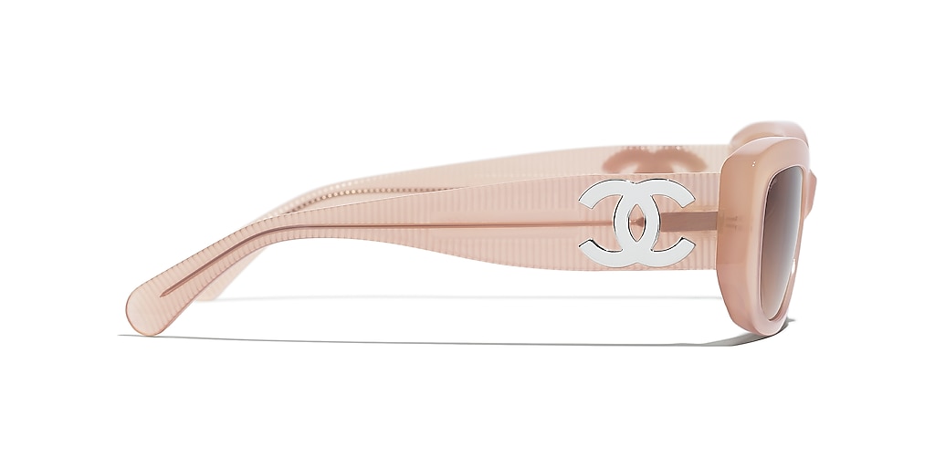 CHANEL レクタンギュル シェイプ アイウェア サングラス　CH5493-A CHANEL レクタンギュル シェイプ アイウェア サングラス CH5493