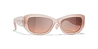 Chanel Rectangle Sunglasses CH5493 M (55 - 18) with Grey
