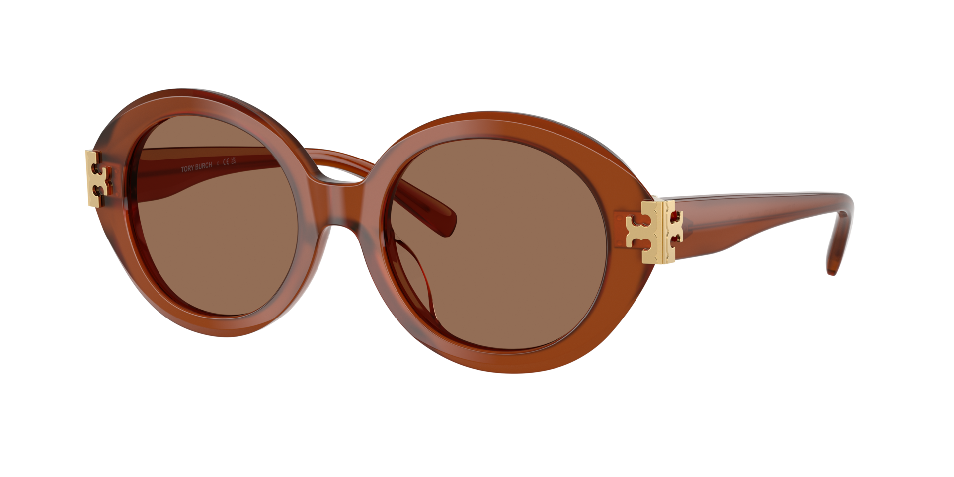 Tory Burch Woman Sunglass TY7210U -  Frame color: Opal Brown, Lens color: Brown