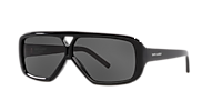 SAINT LAURENT SL 569 Y アヒエタ サンクラス 721219Y9901 1000 Saint Laurent™ SL 569 Y Irregular Sunglasses | EyeOns.com