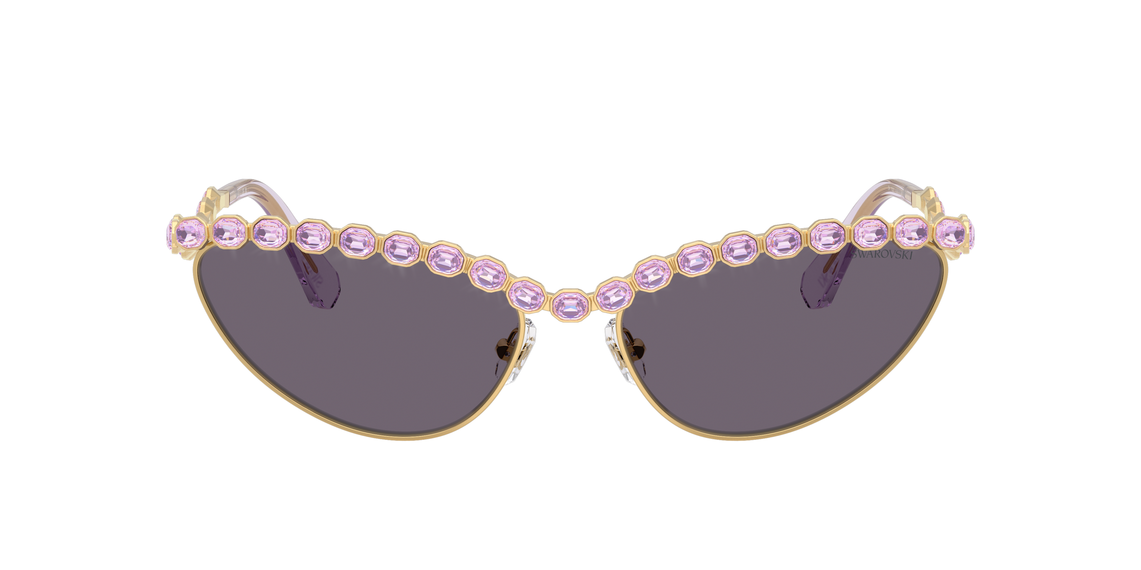 Swarovski SK7030 XL (59 - 17) with Violet lenses and Gold frame