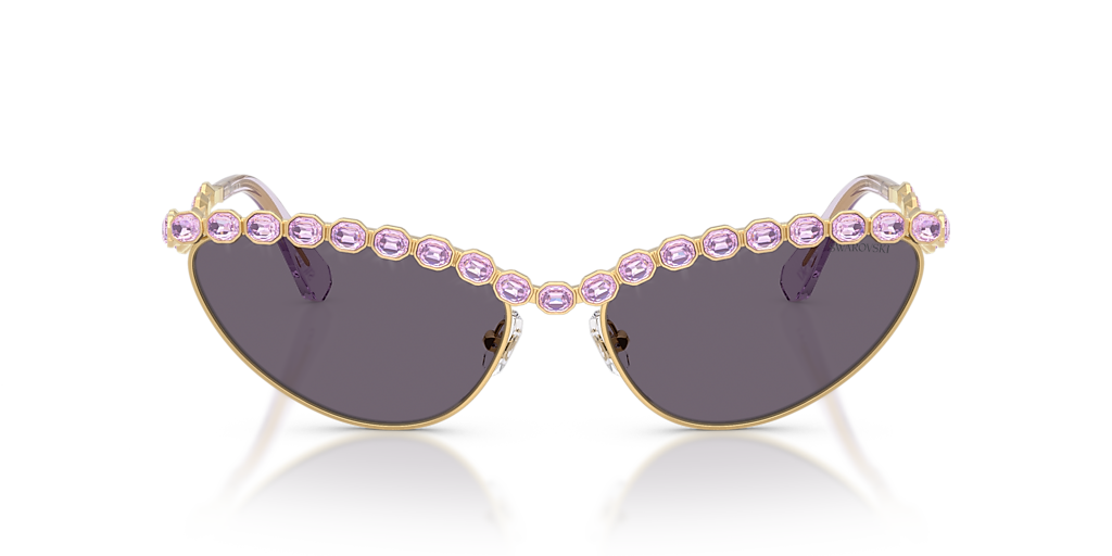 Swarovski SK7030 XL (59 - 17) with Violet lenses and Gold frame