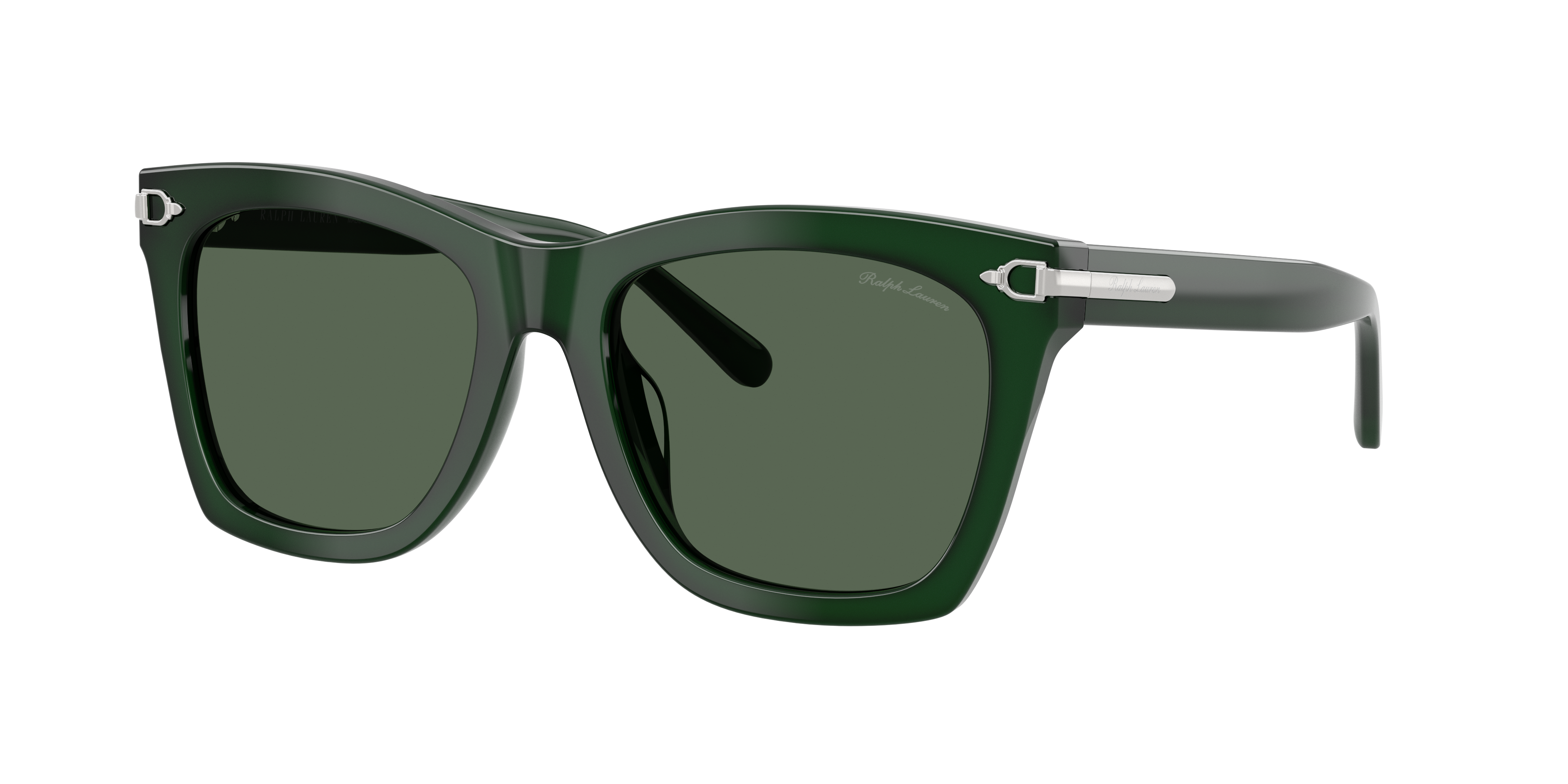 Ralph Lauren Woman Sunglass RL8235U -  Frame color: Milky Dark Green, Lens color: Dark Green