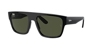 日本人気超絶の Ray-Ban RB4439D L (54 - 21) with Green lenses and Black ポケモンカードゲーム
