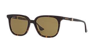 Gucci GG0563SKN L (55 - 21) with Transparent lenses and Black