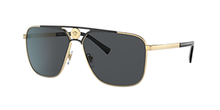 Versace VE4480U L (51 - 18) with Grey lenses and Black frame