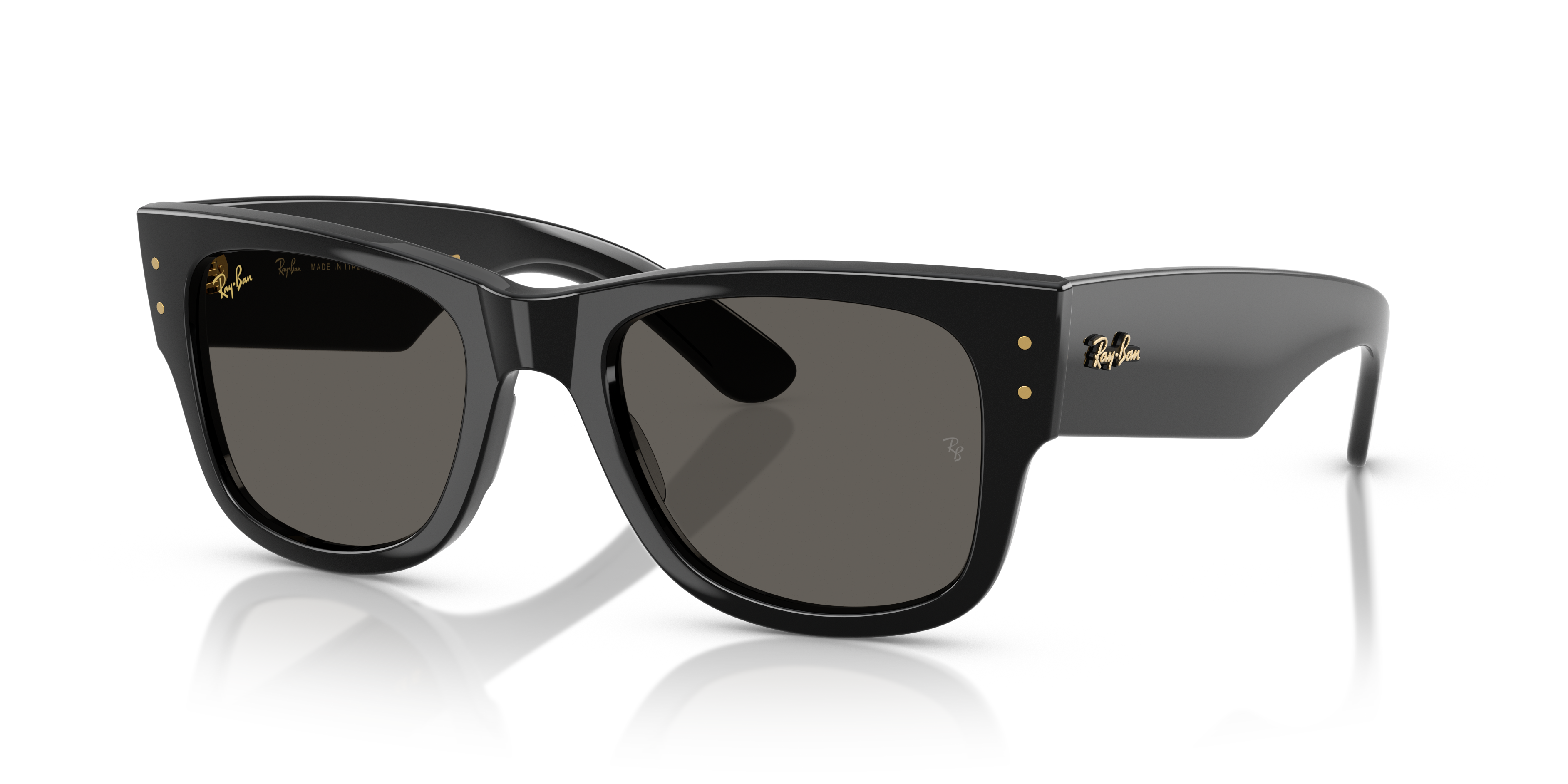 Ray-Ban RB0840SF Mega Wayfarer Blacked Out Collection L (52 - 21