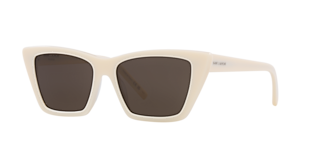Saint Laurent SL M115 54 Braun & Elfenbein Sunglasses | Sunglass  