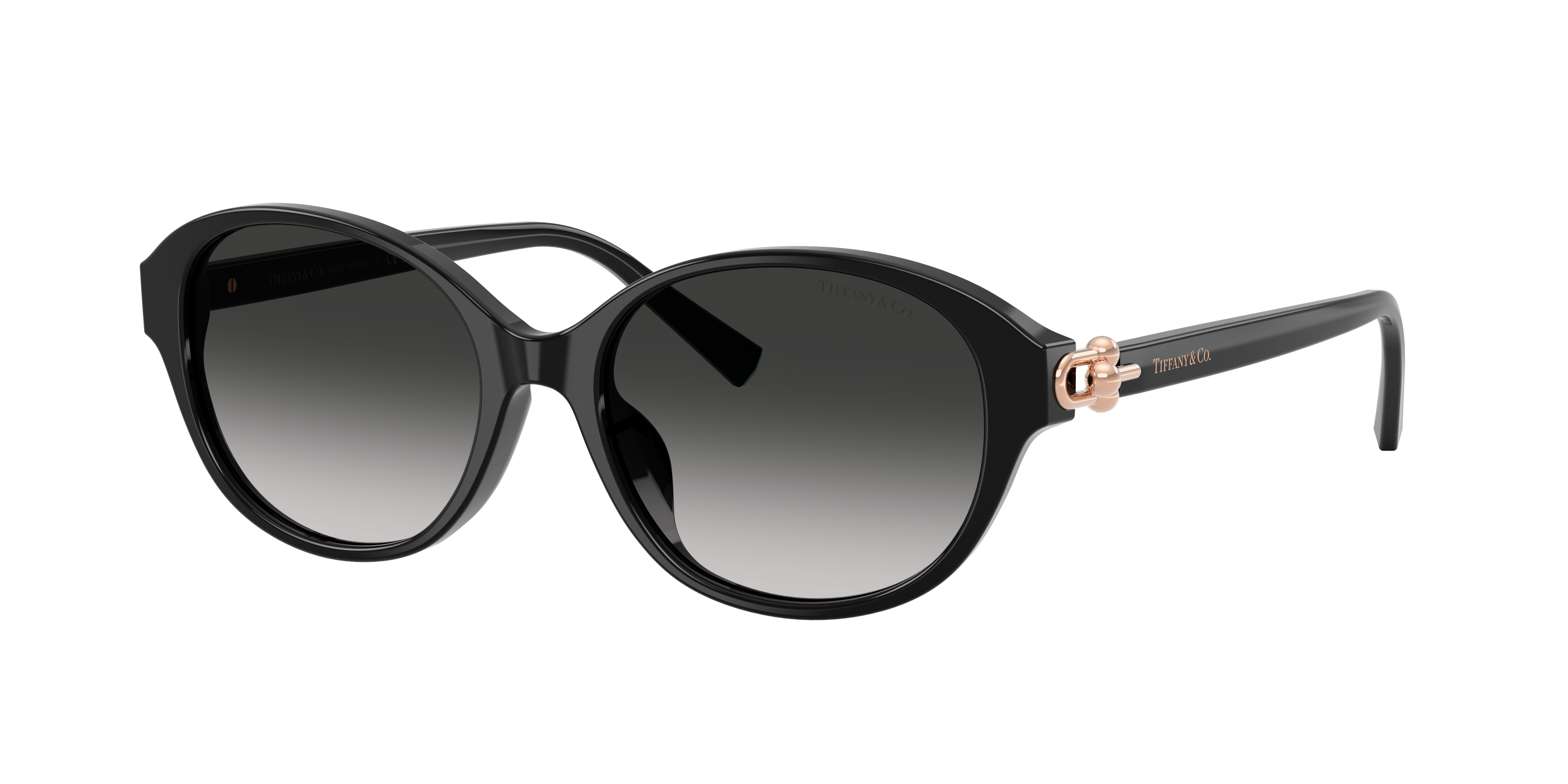 Tiffany & Co. Woman Sunglass TF4263D -  Frame color: Black, Lens color: Grey Gradient