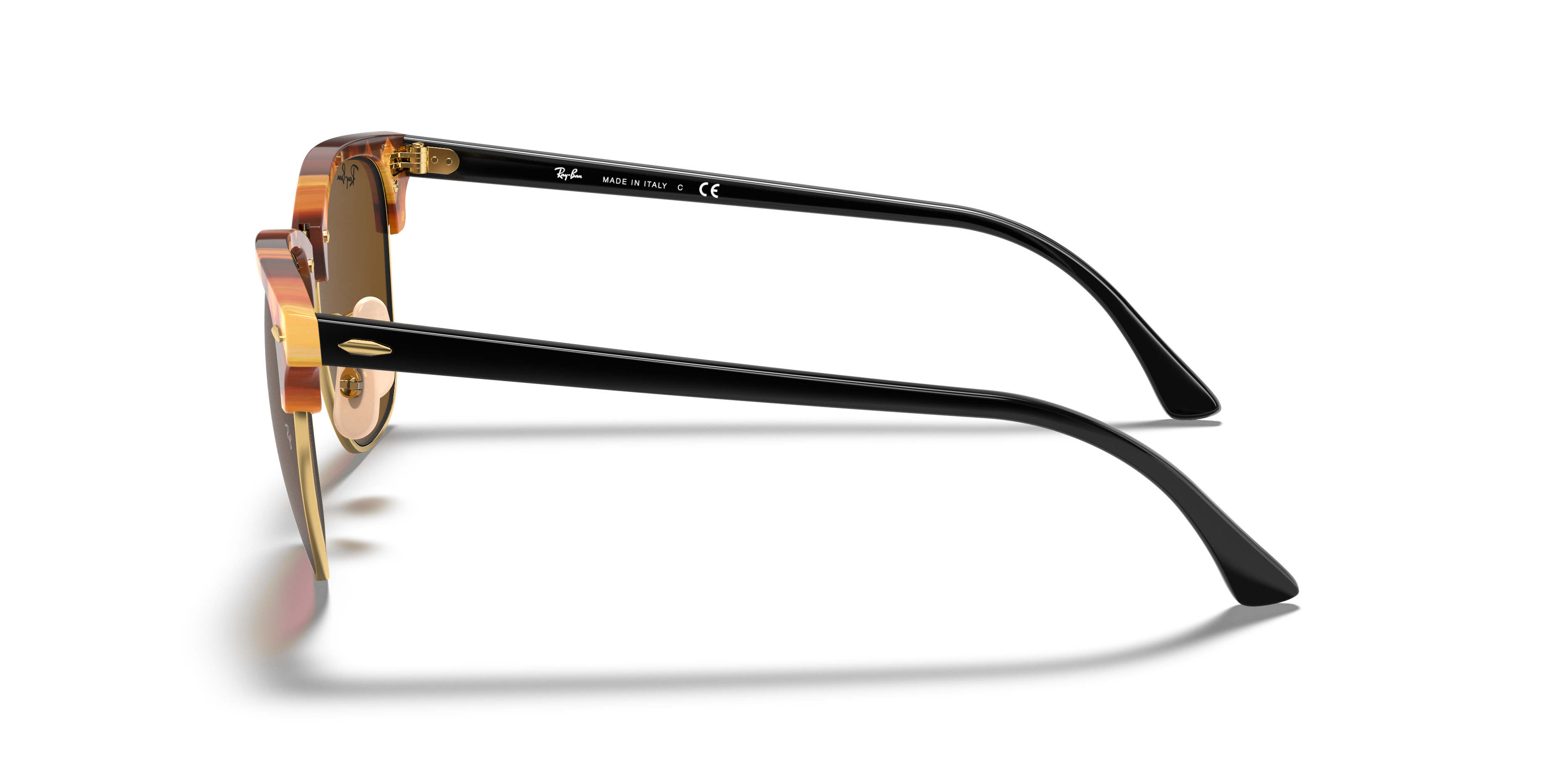 RB3016 Clubmaster Fleck
