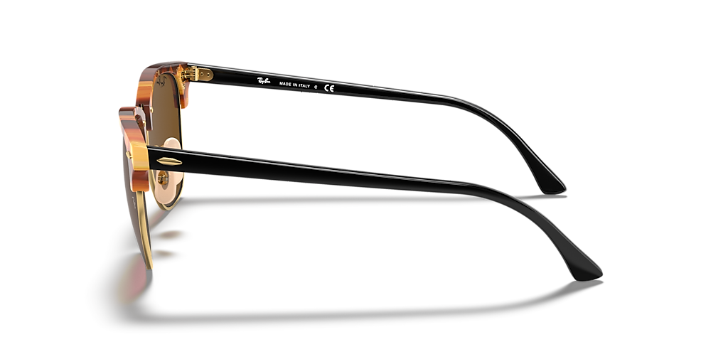 Ray-Ban RB 3016 CLUBMASTER ブラウン Ray-Ban RB 3016 Clubmaster | Continued Sunglasses | FREE