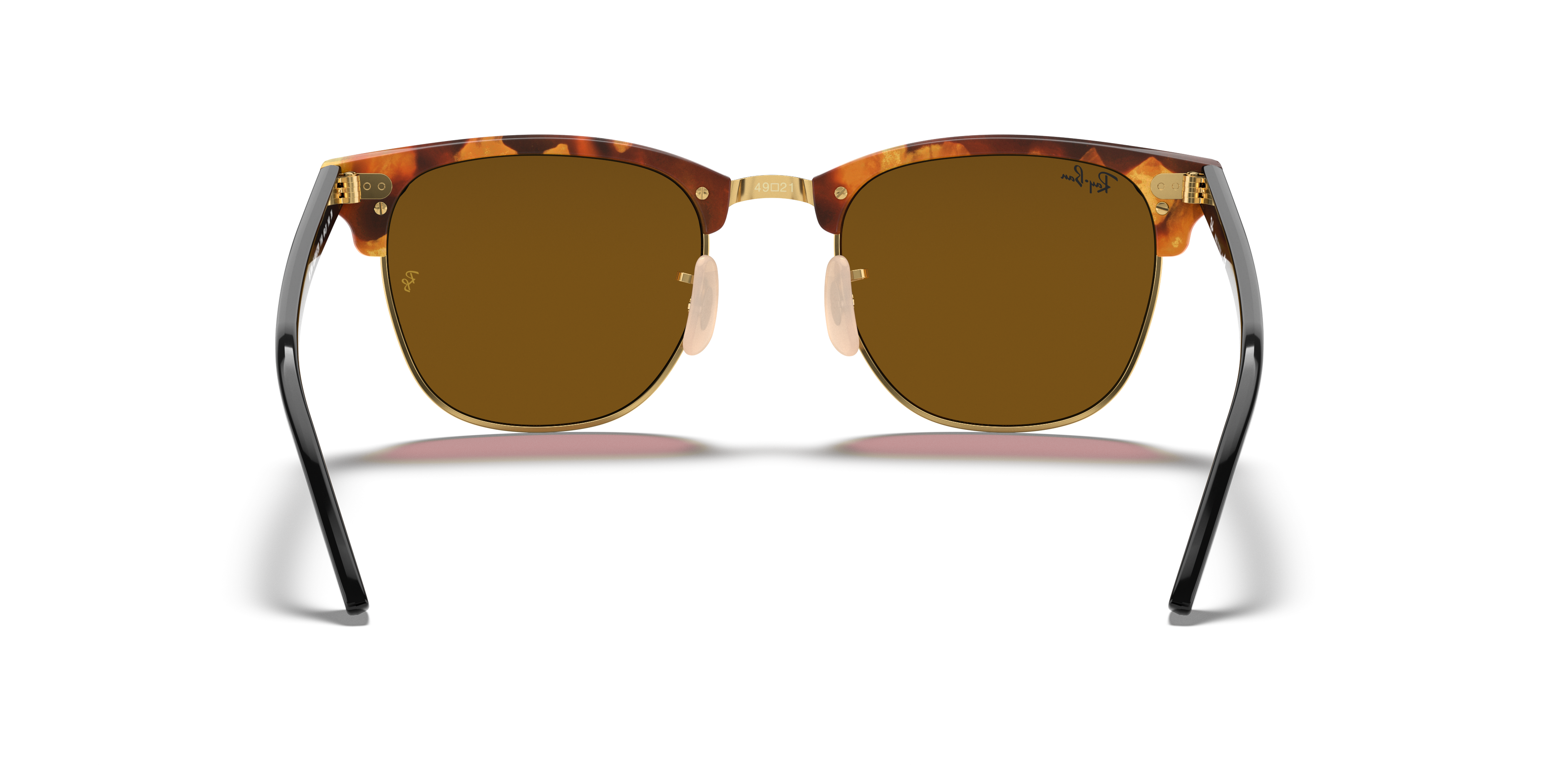 RB3016 Clubmaster Fleck