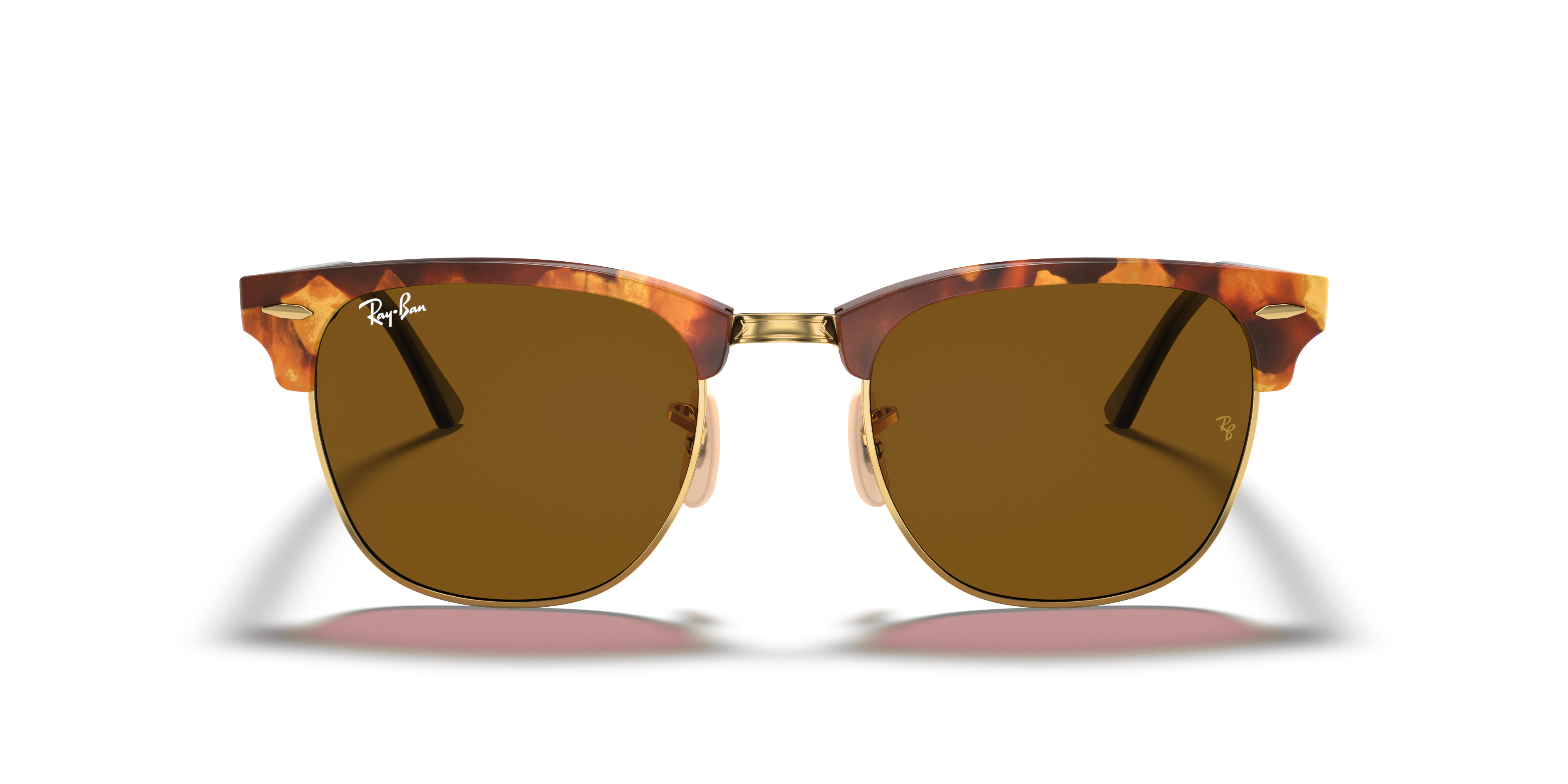 RB3016 Clubmaster Fleck