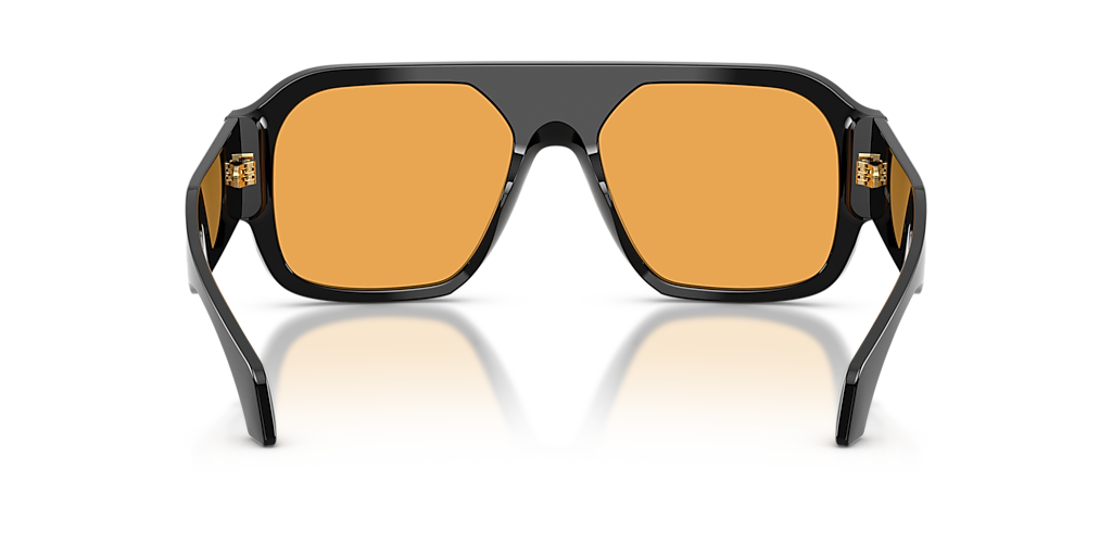 Versace VE4508U L (56 - 18) with Orange lenses and Black frame