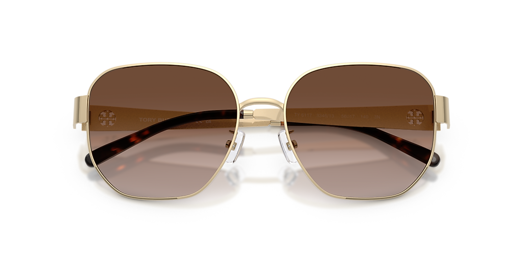Tory Burch TY6117 L (56 - 17) with Brown lenses and Gold frame