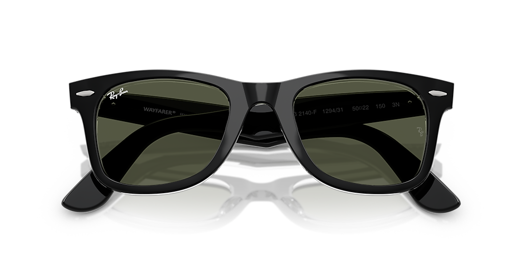 Ray-Ban RB2140F Original Wayfarer Classic L (52 - 22) with Green