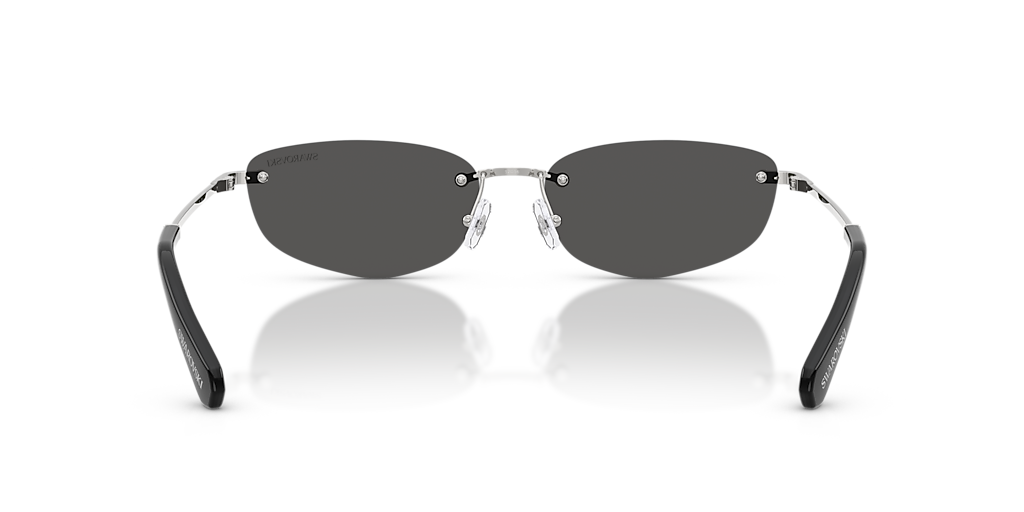 Swarovski SK7045D XL (57 - 16) with Grey lenses and Silver frame