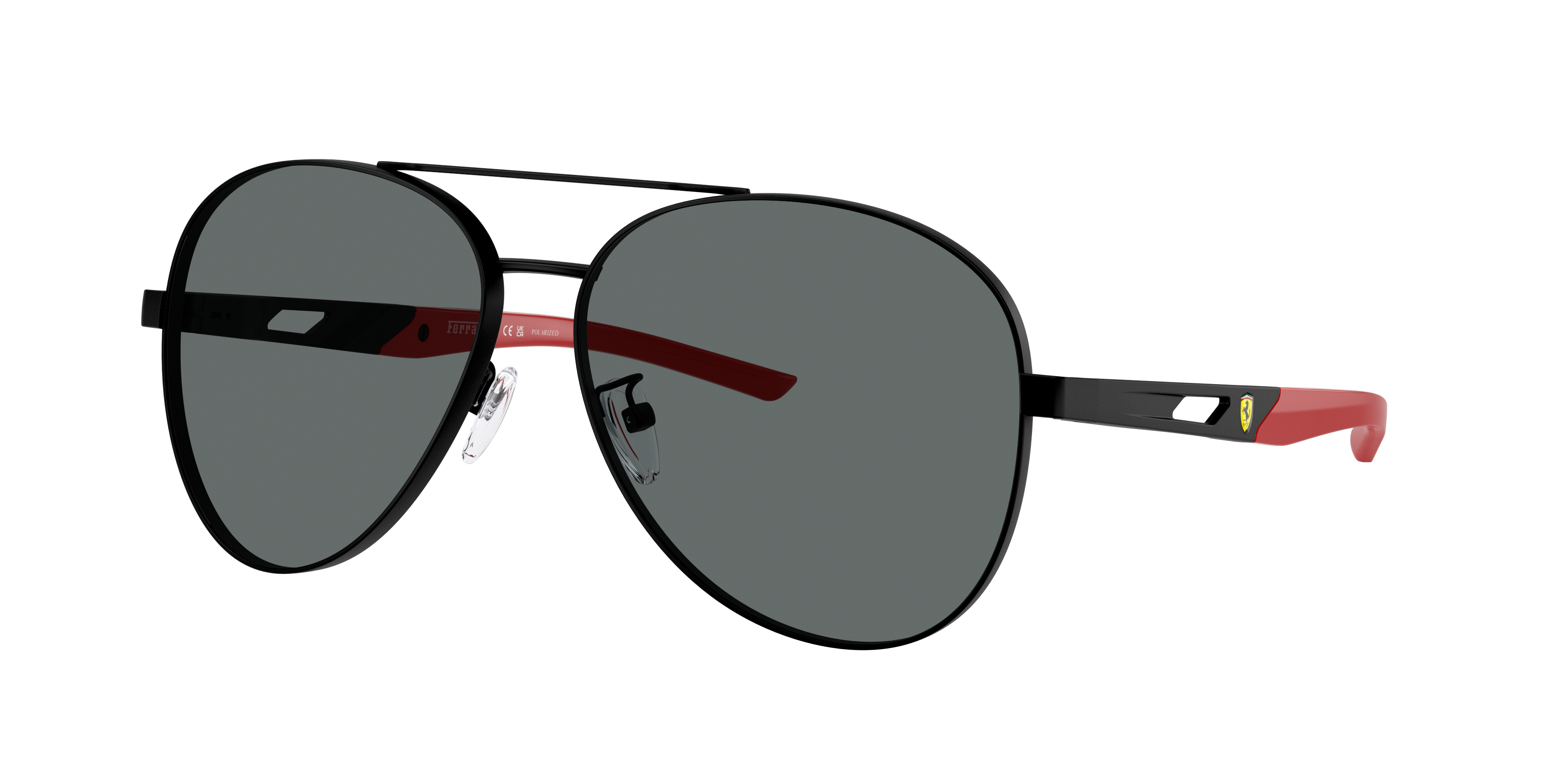 Scuderia Ferrari Unisex Polarized Sunglasses Fz5002d In Dark Grey Polar