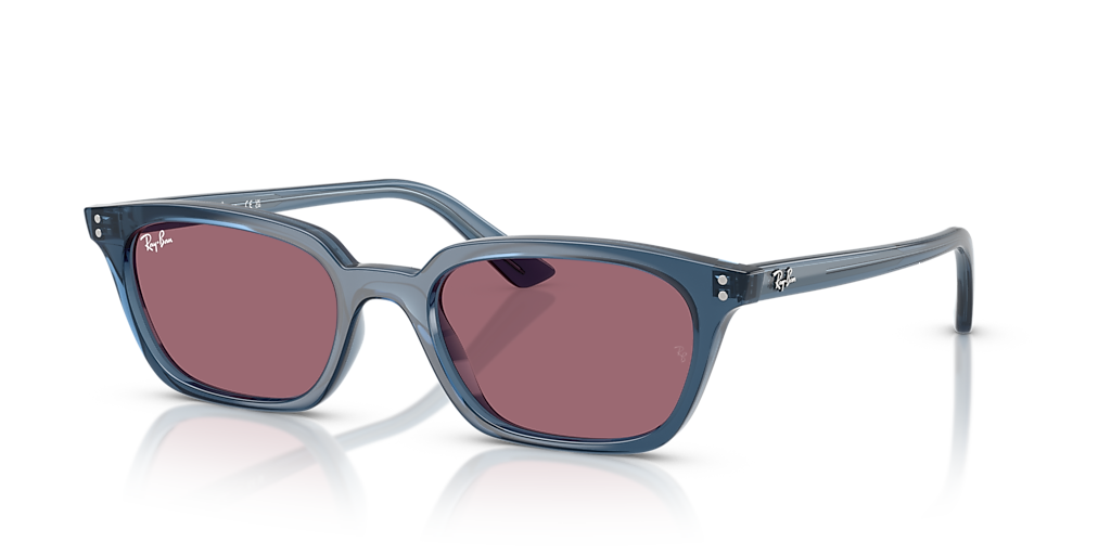 Ray-Ban Zaya Bio-Based M (52 - 19) with Violet lenses and Blue