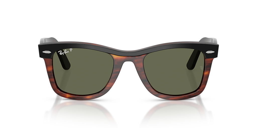 Ray-Ban RB2240 Wayfarer Street Neat M (50 - 22) with Green lenses