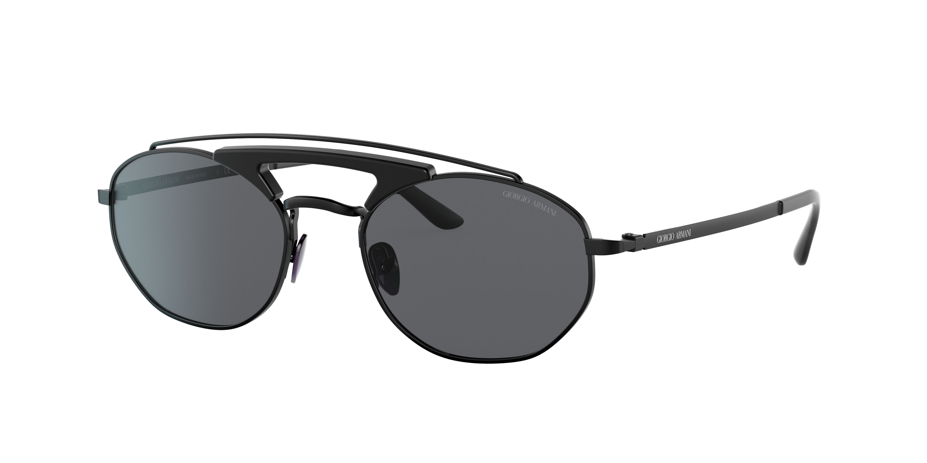 Giorgio Armani AR6116 L (53 - 20) with Grey lenses and Black frame